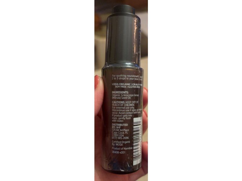 Ola Botanicals Facial Marula Oil, 1 fl oz/30 mL