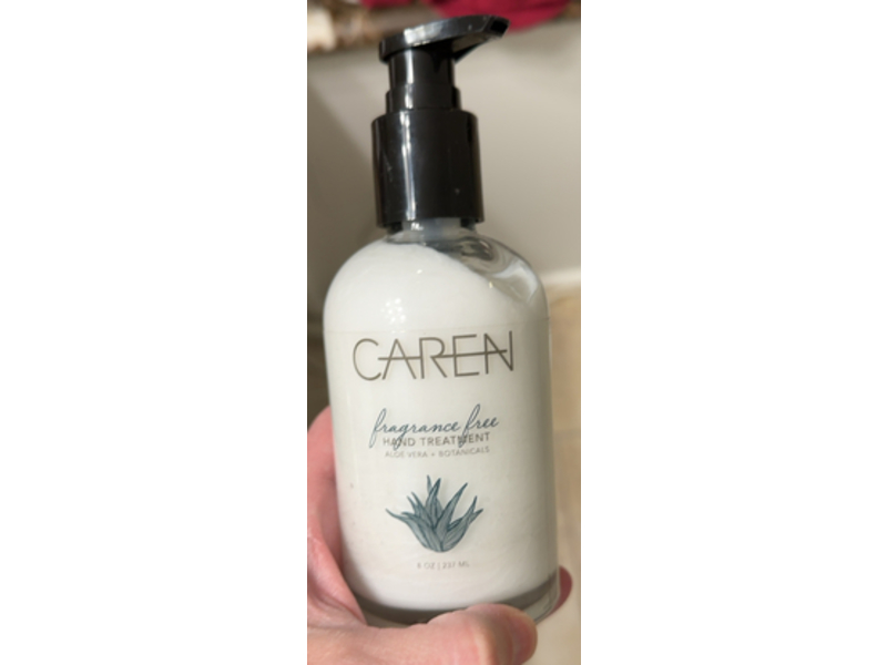 Caren Hand Treatment, Fragrance Free, 8 oz/237 mL
