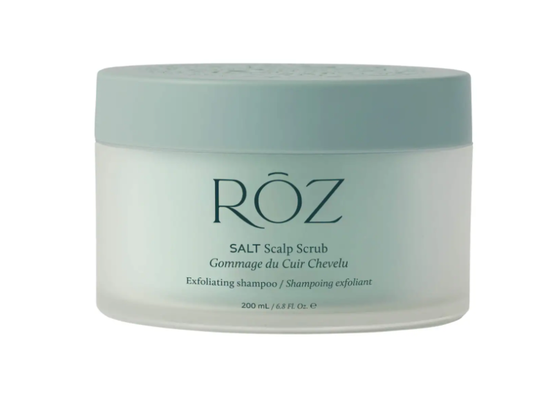 Roz Salt Scalp Scrub Exfoliating Shampoo, 6.8 fl oz/200 mL