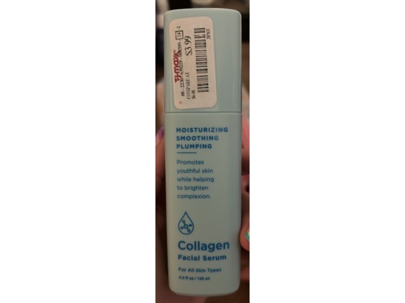 Clinical Works Collagen Facial Serum, 4.2 fl oz/125 mL