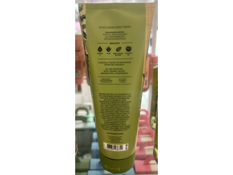 Bath & Body Works Moisturizing Body Wash, Waikiki, 10 fl oz/295 mL