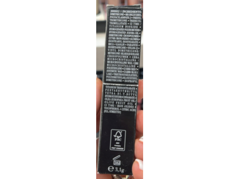 Giorgio Armani Lip Power Long Lasting Lipstick, 116 Enigmatic, 0.11 oz/3.1 g