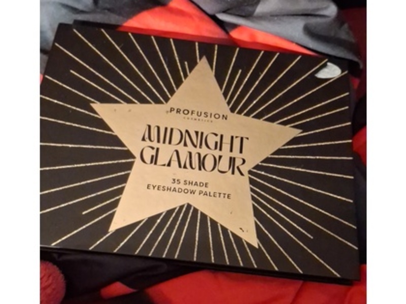 Profusion Cosemetics Eyeshadow Palette, Midnight Glamour, 1.23 oz/35 g