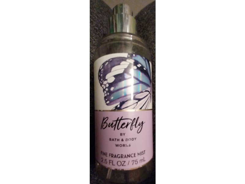Bath & Body Works Fine Fragrance Mist, Butterfly, 2.5 fl oz/75 mL