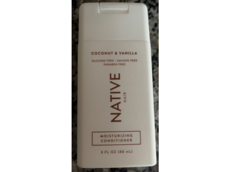 Native Hari Moisturizing Conditioner, Coconut & Vanilla, 3 fl oz/ 88 mL