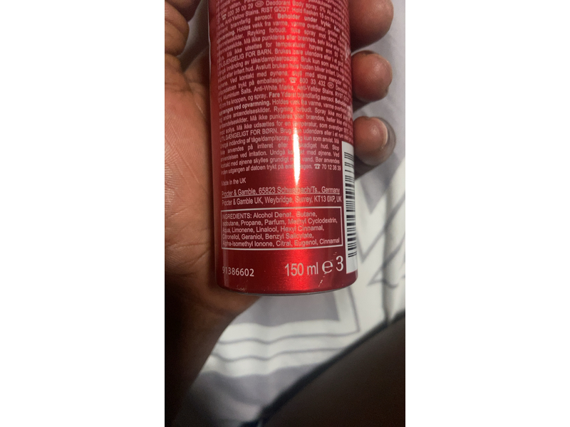 Old Spice Whitewater Bodyspray, 150ml