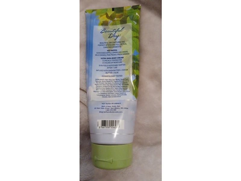 Bath & Body Works Beautyiful Day Ultra Shea Body Cream, 8 oz/226 g