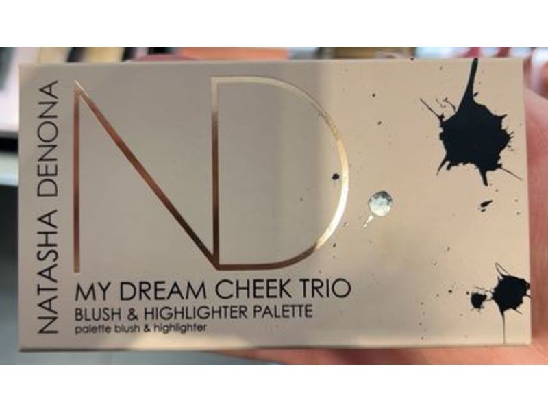 Natasha Denona My Dream Cheek Trio Blush & Highlighter Palette