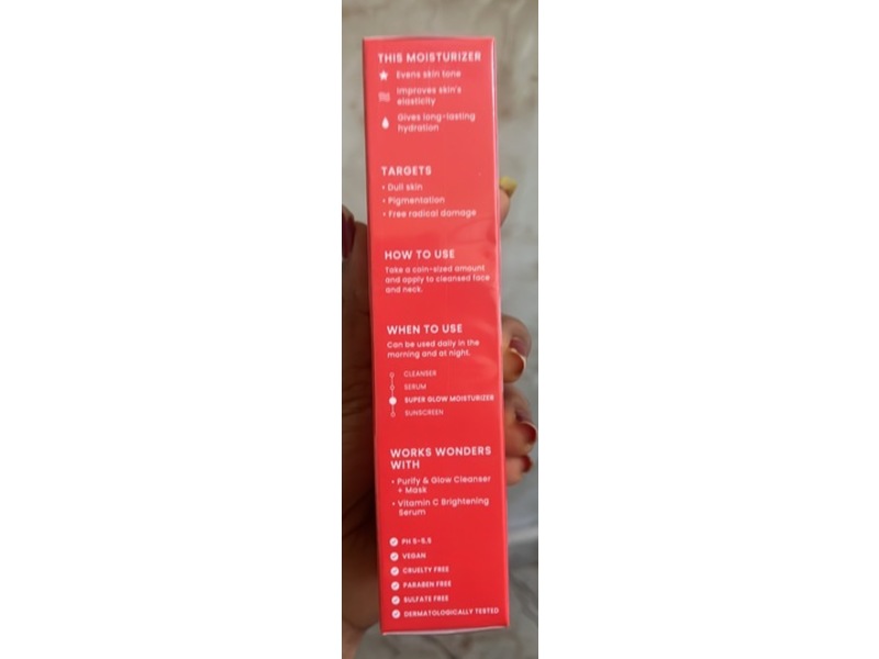 Foxtale Super Glow Moisturizer, 50 mL