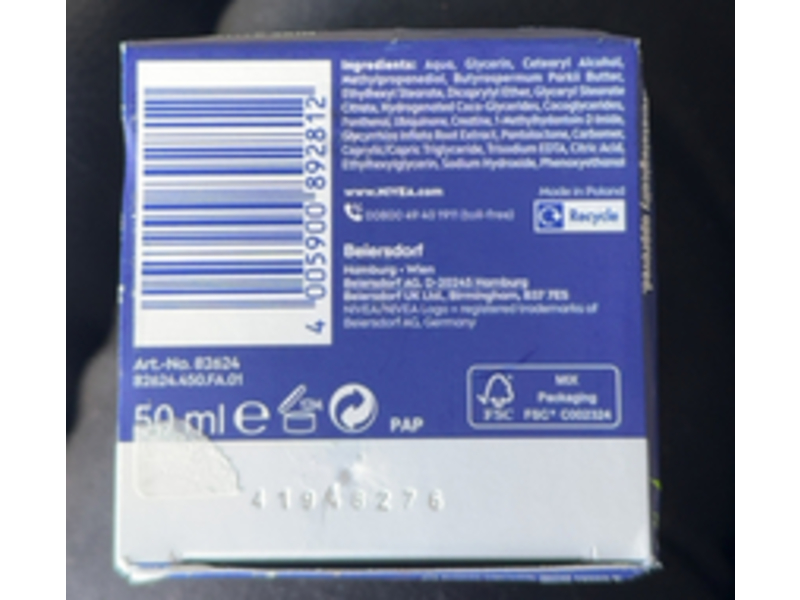 Nivea Q10 Antiwrinkle Revitalising Night Cream, 50 mL