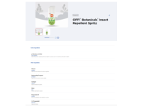 Off! Botanicals Insect Repellent IV, 4 fl oz|118 mL - thumbnail 2