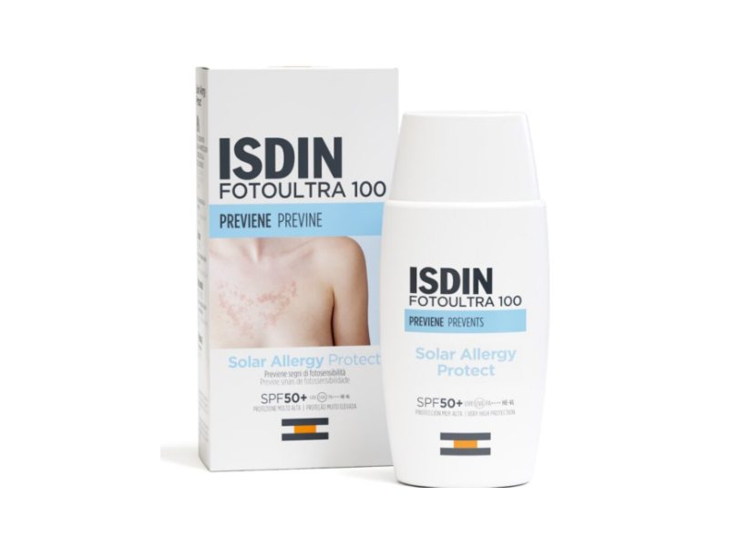 ISDIN FotoUltra 100 Solar Allergy Protect, SPF 50+ PA++++, 50 mL