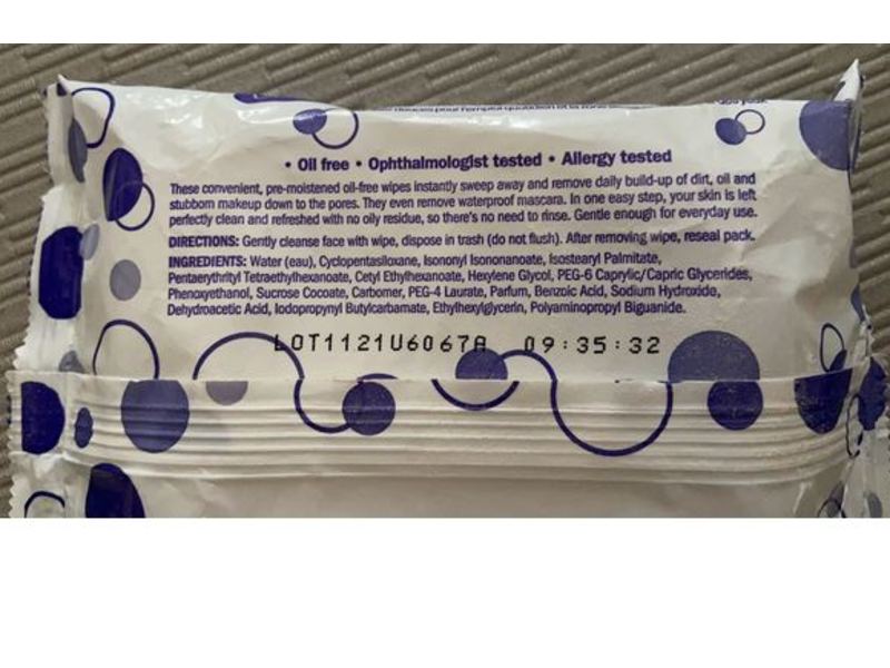 Clean & Clear All-In-One Cleansing Wipes, Oil-Free, 25 Count