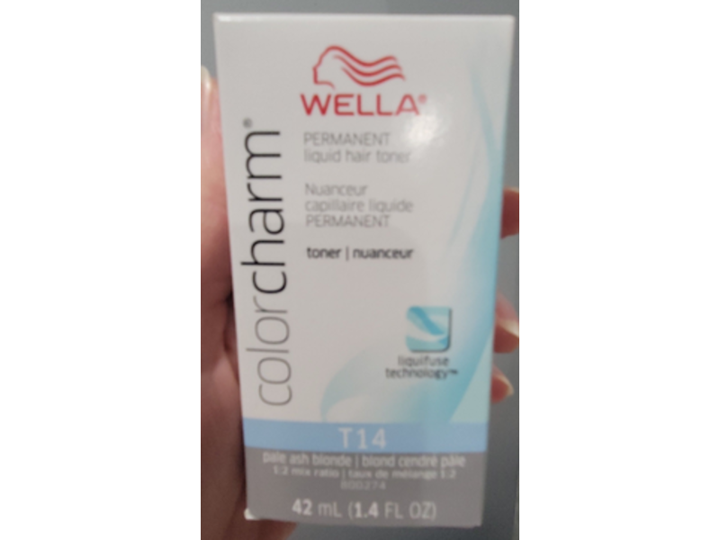 Wella Color Charm Permanent Liquid Hair Toner, T 14, 1.4 fl oz/42 mL