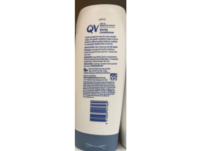 Ego QV Gentle Conditioner, 250 g