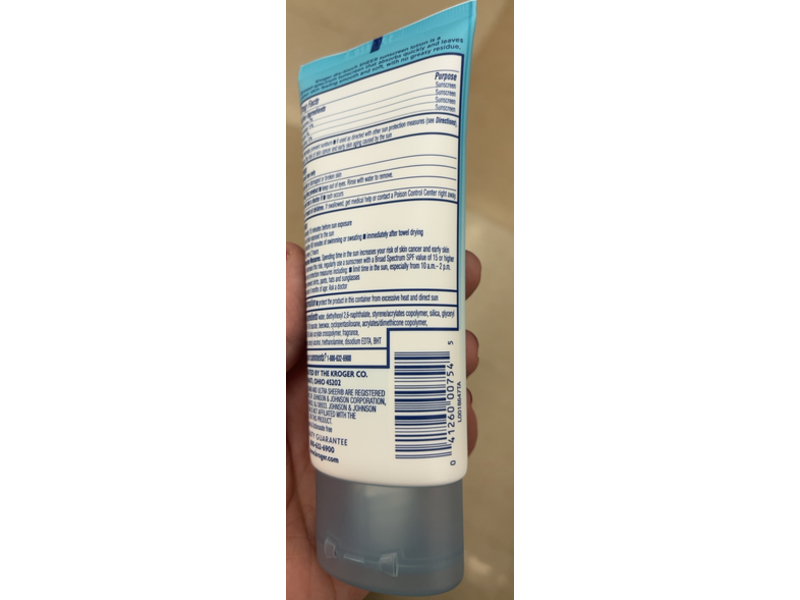 Kroger Dry-Touch Sheer Sunscreen Lotion, SPF 100, 3 fl oz/88 mL