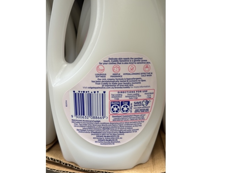 Cuddly Fabric Conditioner, Sensitive, 1 L