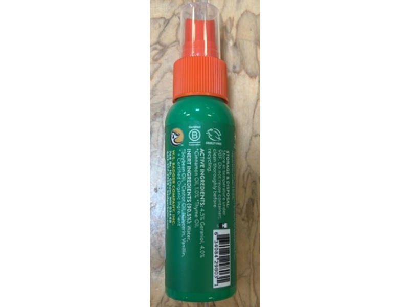 Badger Anti-Tick Shake & Spray Tick Repellent, 2.7 fl oz/79.8 mL