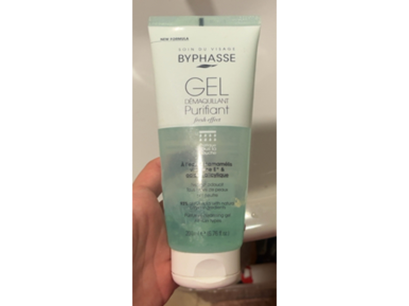 Byphasse Purifying Cleansing Gel, 6.76 fl oz/200 mL