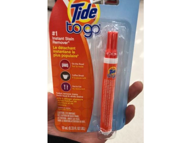 Tide To Go Instant Stain Remover, 0.33 fl oz/10 mL