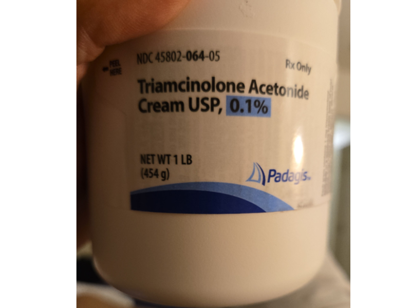 Triamcinolone Acetonide Cream 0.1%, 454 g, Padagis (Rx)