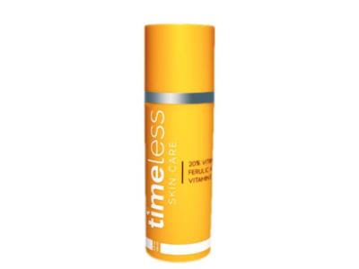 Timeless Skin Care 20% Vitamin C Serum, Ferulic Acid Vitamin E, 4 fl oz/120 mL