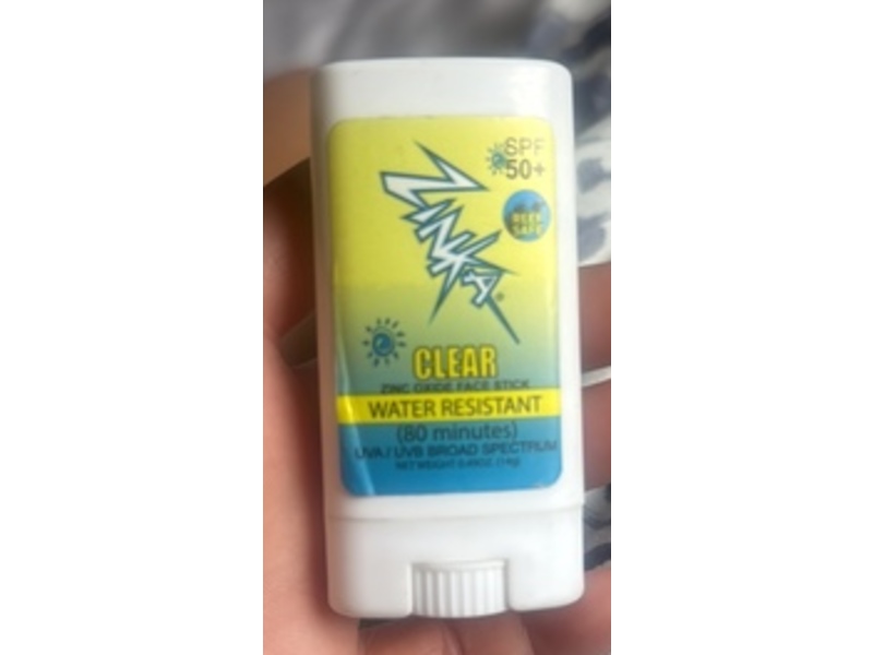 Zinka Mens Sunscreen Stick, SPF 50+, 0.49 fl oz/14 g