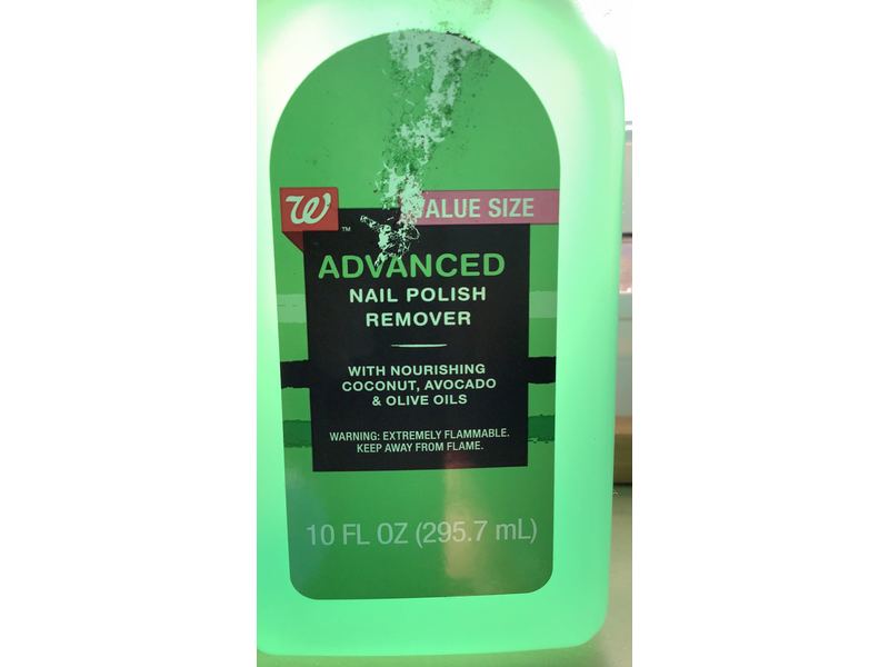Walgreen Advanced Nail Polish Remover, 10 fl oz/295.7 mL