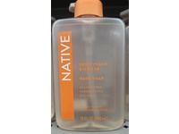 Native Hand Soap, Sweet Peach, 13 fl oz/384 mL - Image 3