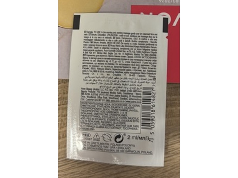 Avon Anew Anti-Dark Spot Serum, BHA, Hydroxy Acid, 2 mL