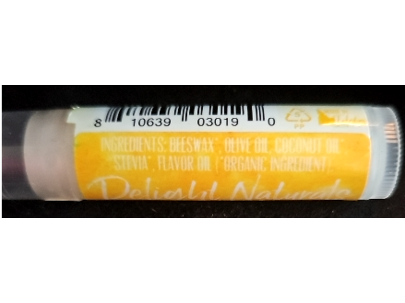 Delight Naturals Cocktail Lip Balm, Pina Colada