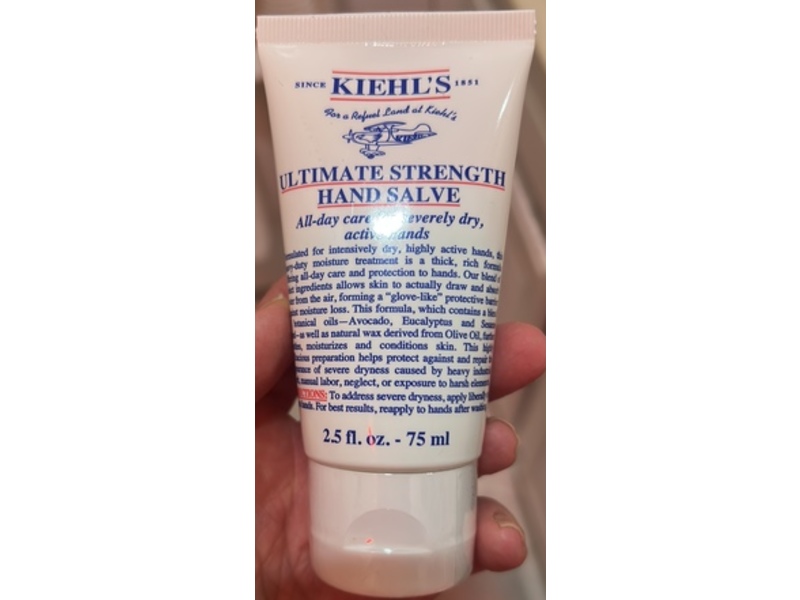 Kiehl's SInce 1851 Ultimate Strength Hand Salve, 2.5 fl oz/75 mL