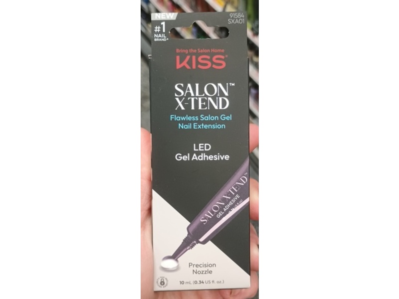 Kiss Salon X-Tend Flawless Salon Gel Nail Extension, 0.34 fl oz/10 mL