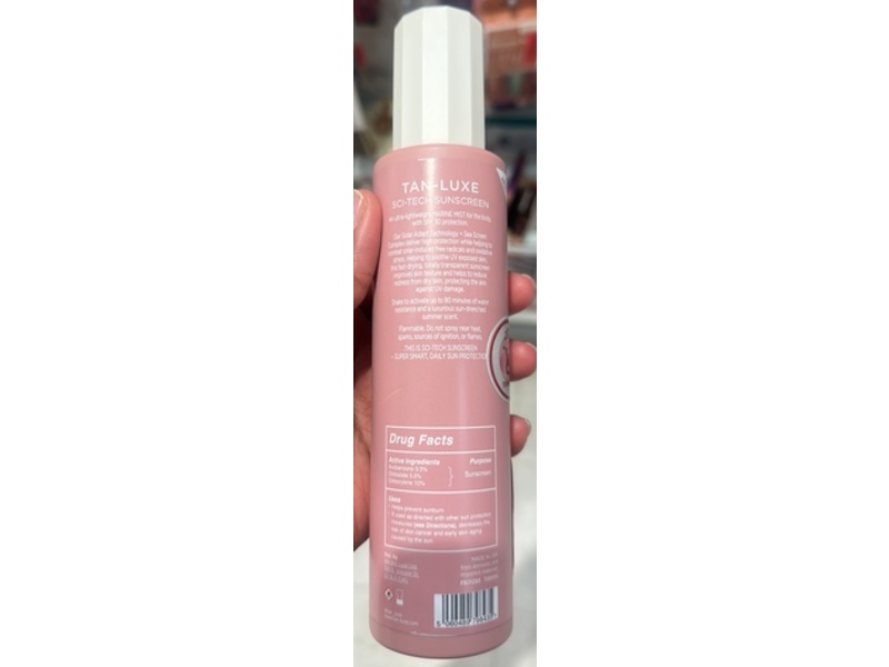 Tan-Luxe Sci-Tech Photoadaptive Marine Mist Body Sunscreen, SPF 50, 6.67 fl oz/200 mL