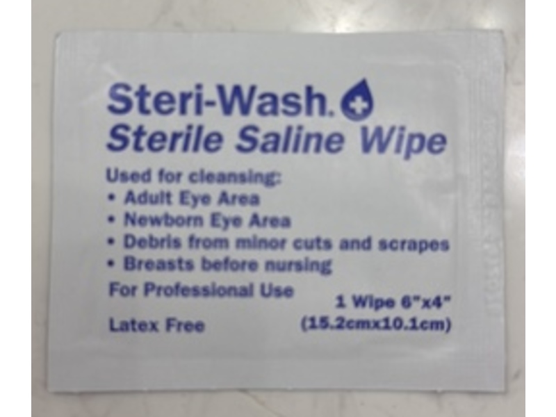 Steri-Wash Sterile Saline Wipe