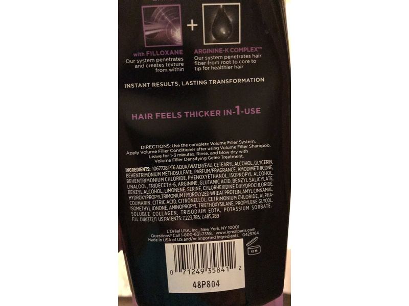 L'Oréal Paris Hair Expert Volume Filler Thickening Conditioner, 20 fl. oz.
