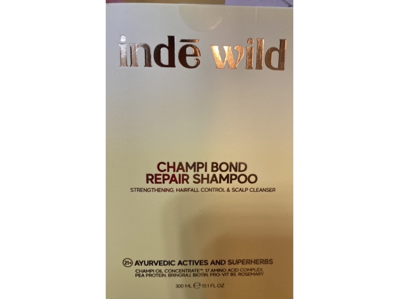 Inde Wild Champi Bond Repair Shampoo, 10.1 fl oz/300 mL