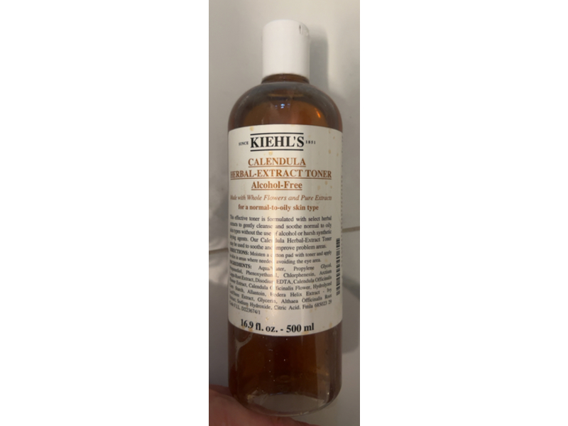 Kiehl's Calendula Herbal Extract Toner, 16.9 fl oz/500 mL