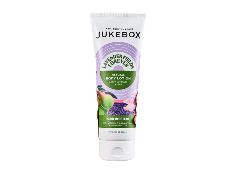 Jukebox Lavender Fields Forever Body Lotion, Lavender & Pear, 8.0 fl oz/236 mL