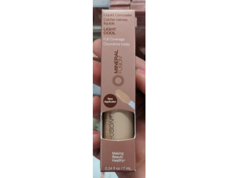 Mineral Fusion Liquid Concealer, Light Cool, 0.24 fl oz/7 mL