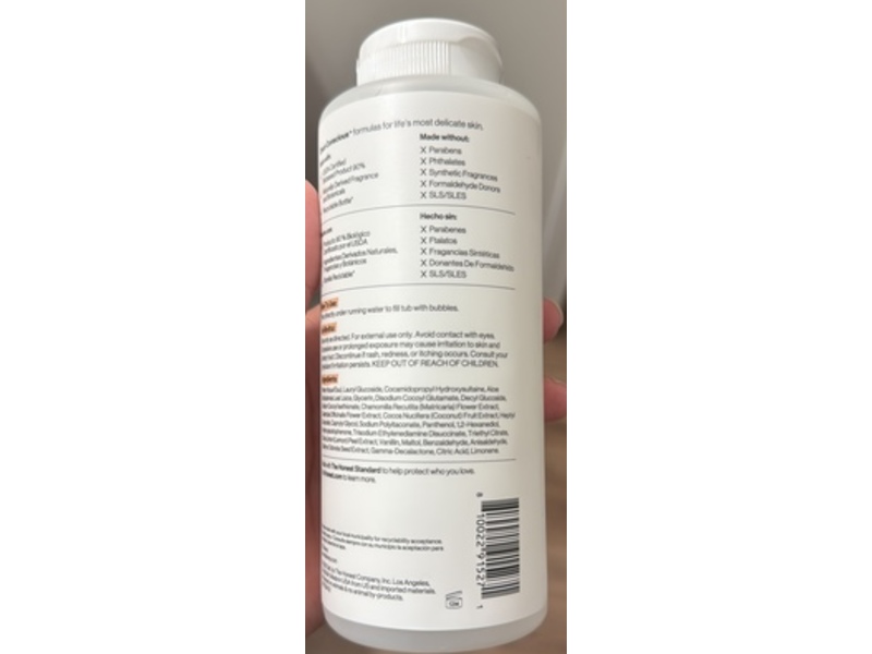 Honest x Disney Mickey Mouse Bubble Bath, Comfort-Sweet Cream, 12 fl oz/355 mL