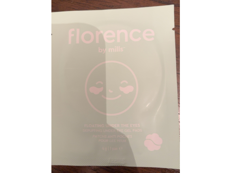 Florence By Mills Floating Under The Eyes Depuffing Gel Pad, 4 g, 1 Pair