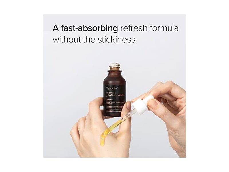 Mary & May Idebenone BlackBerry Complex Serum 1.01 Fl Oz/30ml