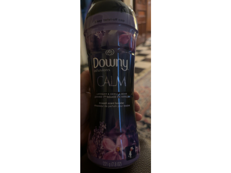 Downy Infusions Calm In-Wash Scent Booster, Lavender & Vanilla Bean, 7.8 oz/221 g
