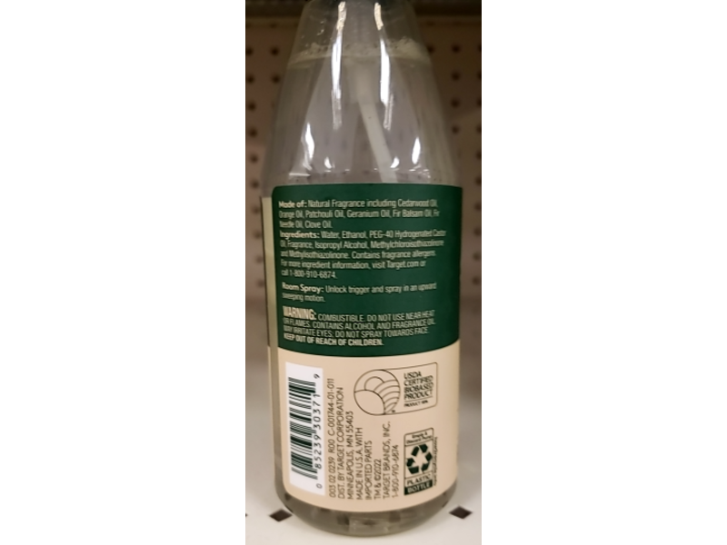 Ever Spring Room Spray, Cedar & Balsam, 8 fl oz/236 mL