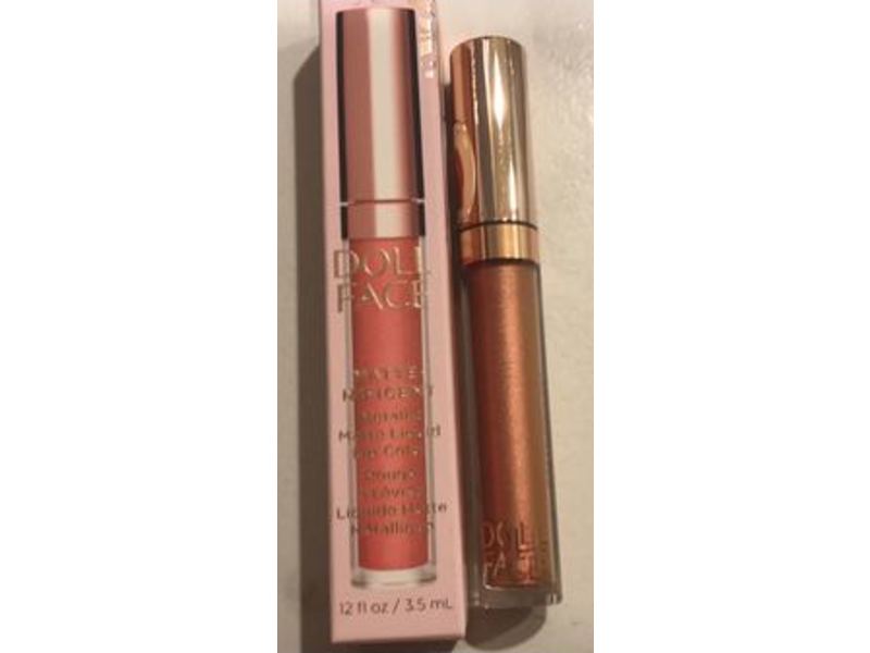 Doll Face Matte-Nificent Metallic Matte Liquid Lip Color, Galaxy, 12 fl oz/3.5 mL