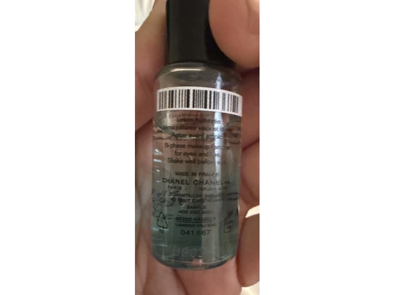 Chanel Gentle Bi-Phase Eye Makeup Remover, 0.34 fl oz/10 mL