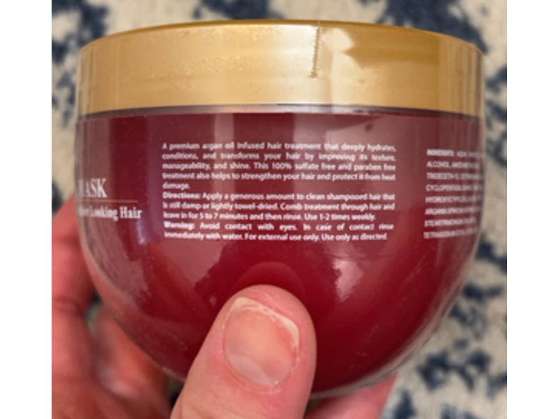 Arvazallia Hydrating Mask, Argan Oil, 8.45 fl oz/250 mL