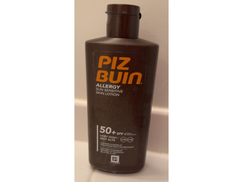 Piz Buin Allergy Sun Sensitive Skin Lotion, SPF 50+, 200 mL