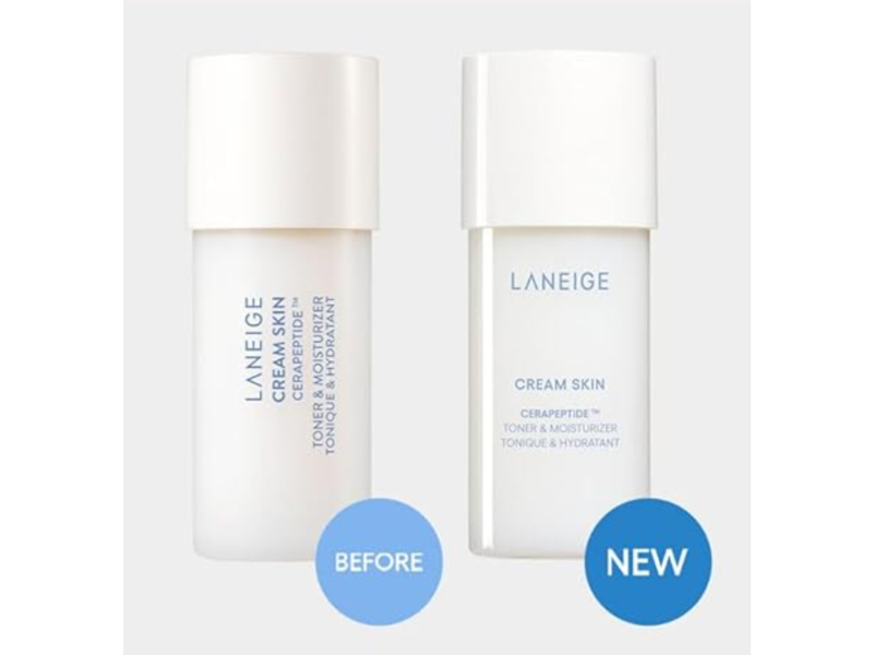 Laneige Cream Skin Cerapeptide Toner & Moisturizer, 0.06 fl oz/2 mL